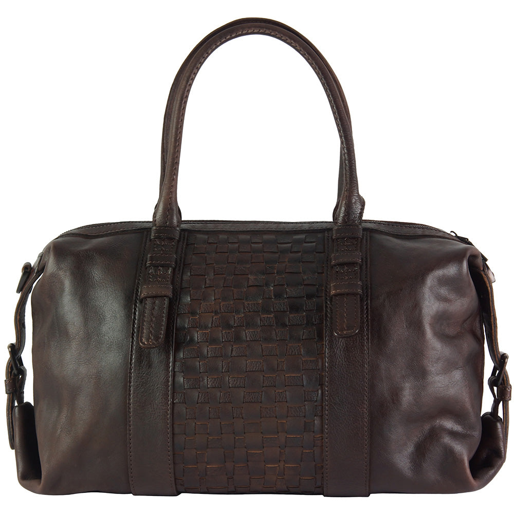 Agnese Leather handbag-16