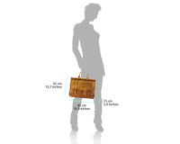 Florine leather handbag-4