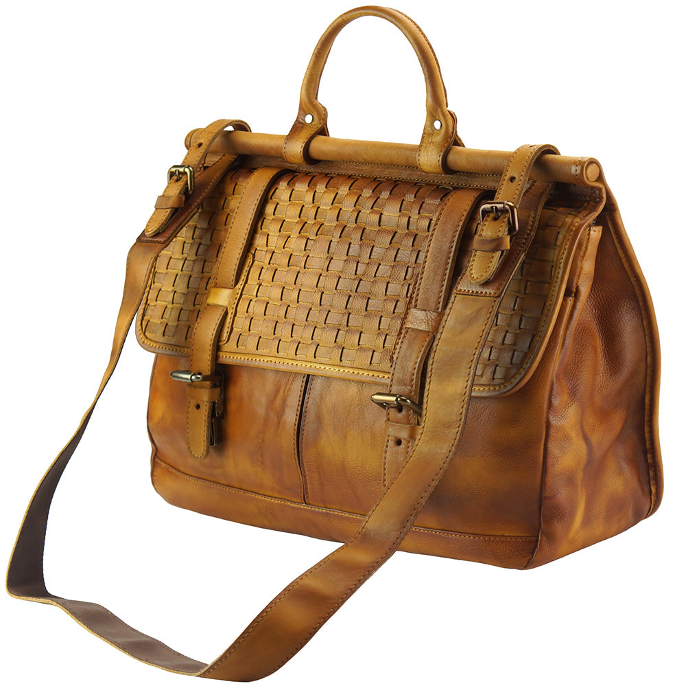 Florine leather handbag-2