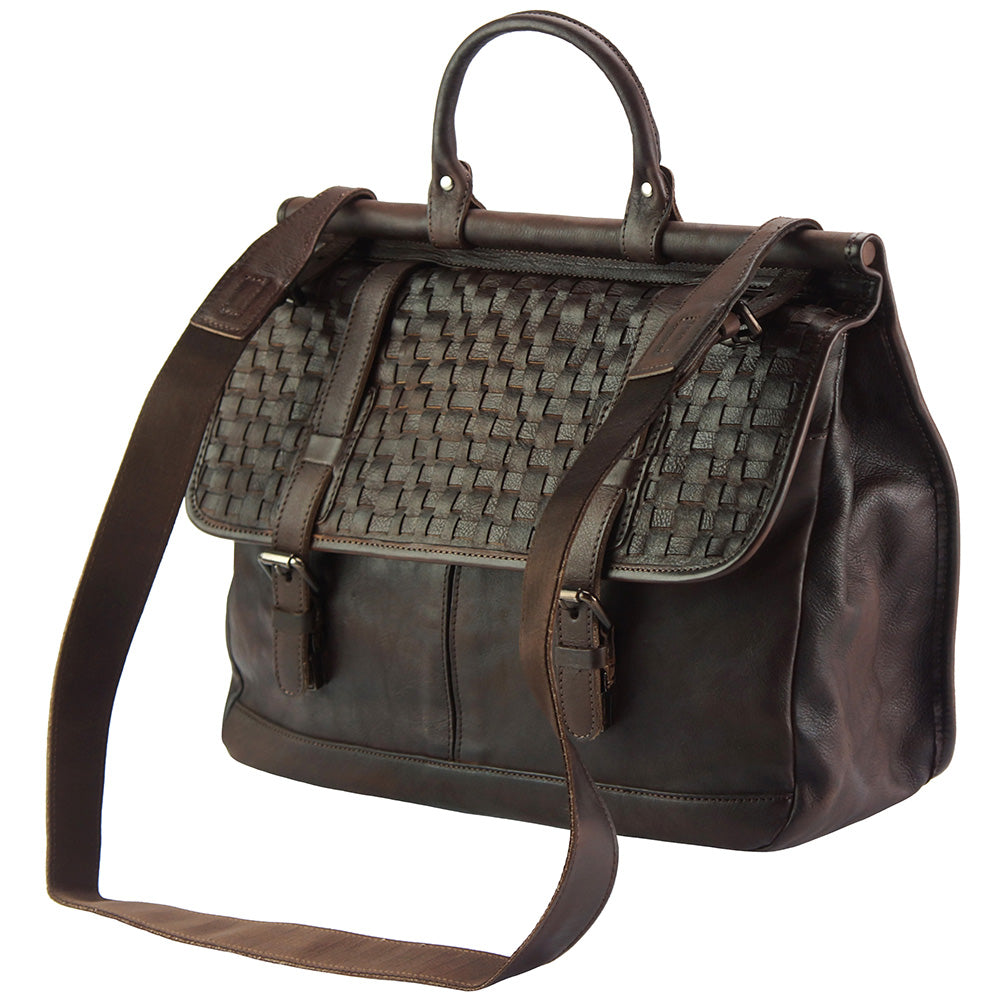 Florine leather handbag-12