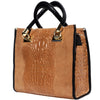 Open Tote leather bag-24