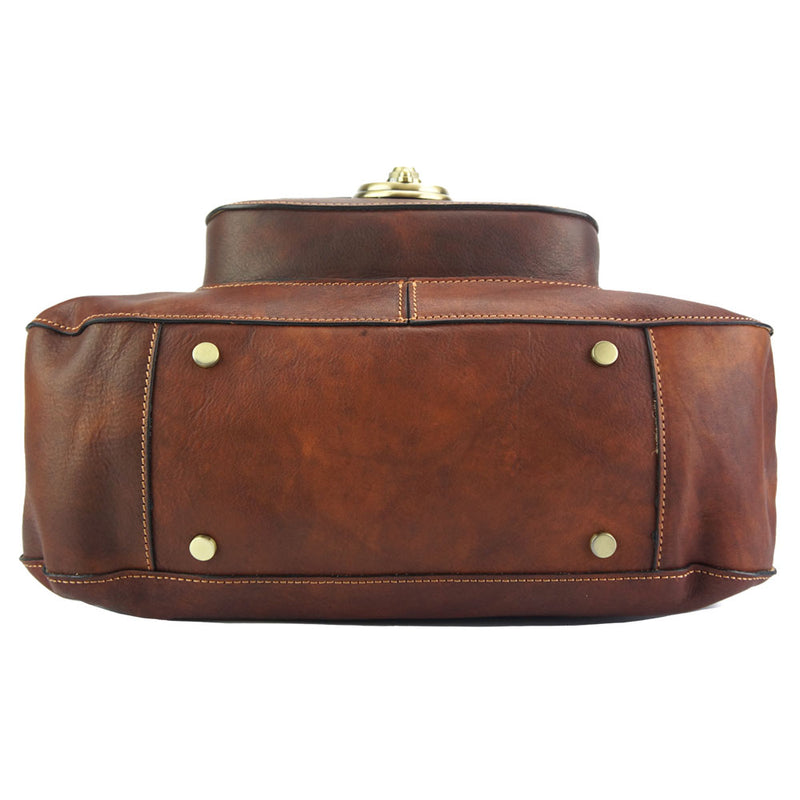 Duomo leather shoulder bag-8
