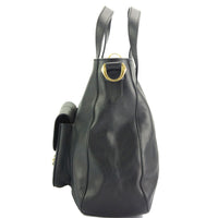 Duomo leather shoulder bag-11