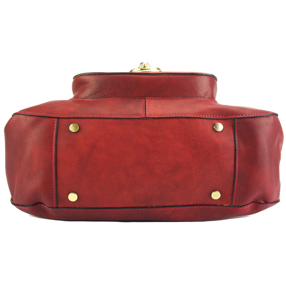 Duomo leather shoulder bag-17