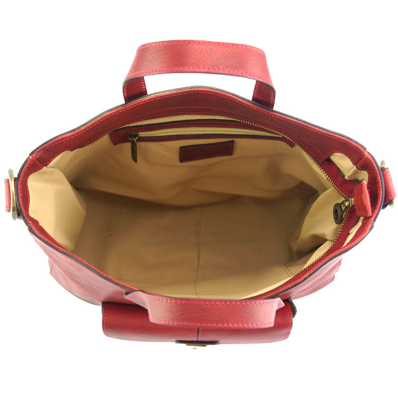 Duomo leather shoulder bag-18