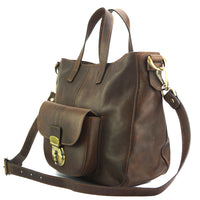 Duomo leather shoulder bag-19