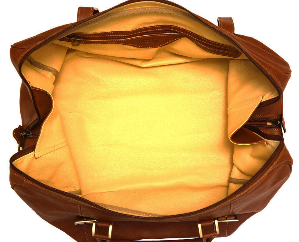 Fortunato Leather travel bag-42
