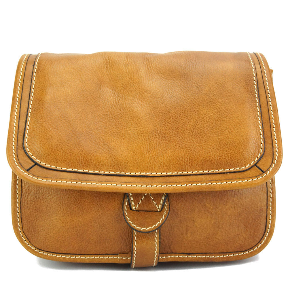 Leather bag leather - Marilena GM in tan