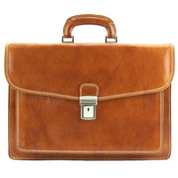Dalmazio Leather Briefcase-30