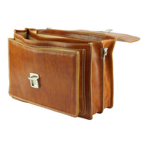 Dalmazio Leather Briefcase-2