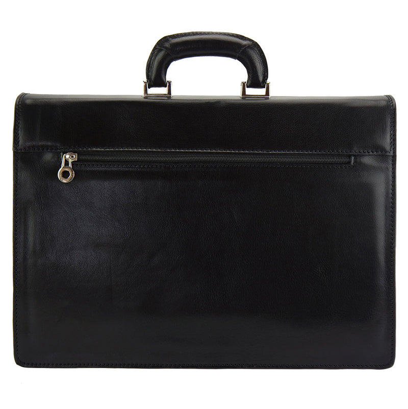 Dalmazio Leather Briefcase-12