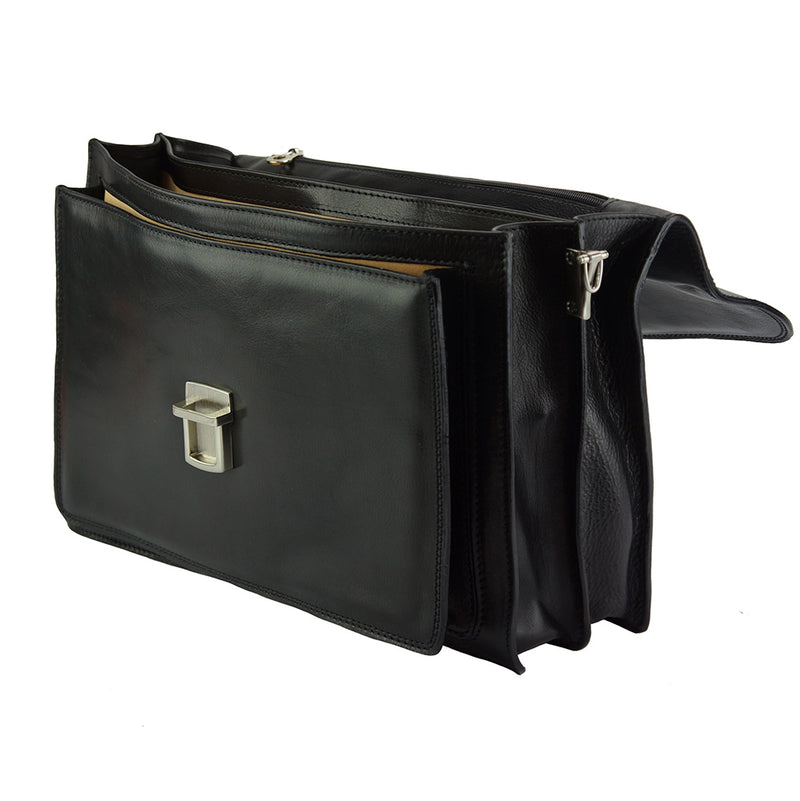 Dalmazio Leather Briefcase-15