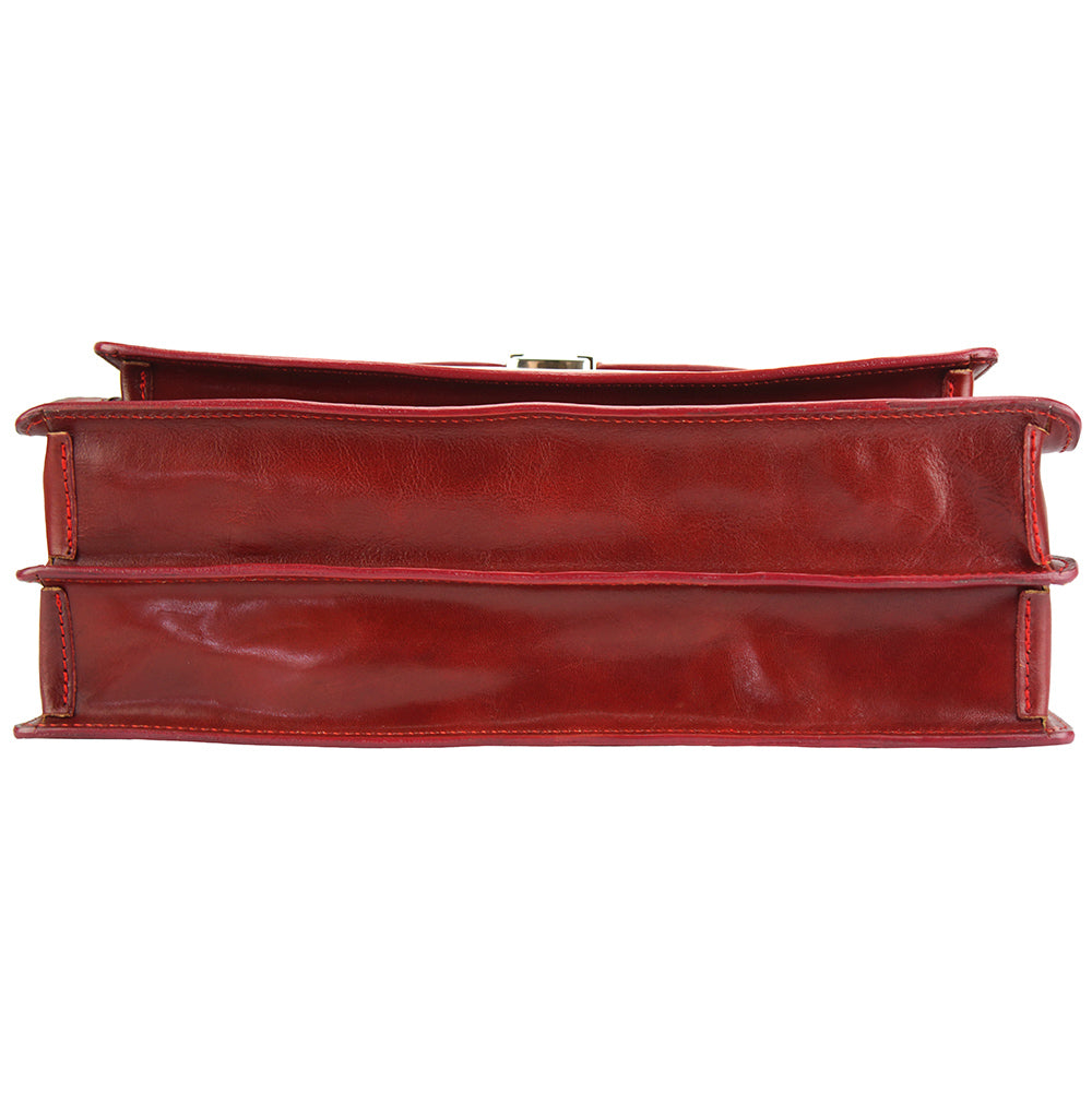 Dalmazio Leather Briefcase-19
