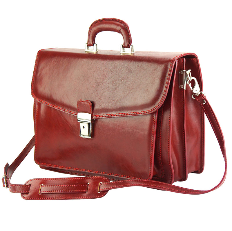 Dalmazio Leather Briefcase-20