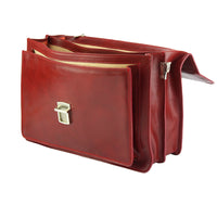 Dalmazio Leather Briefcase-21