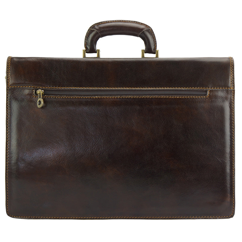 Dalmazio Leather Briefcase-24