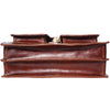Leather briefcase with two compartments-1