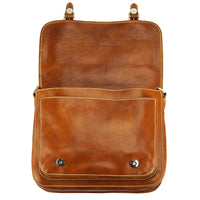 Palmira Leather Messenger Bag-7