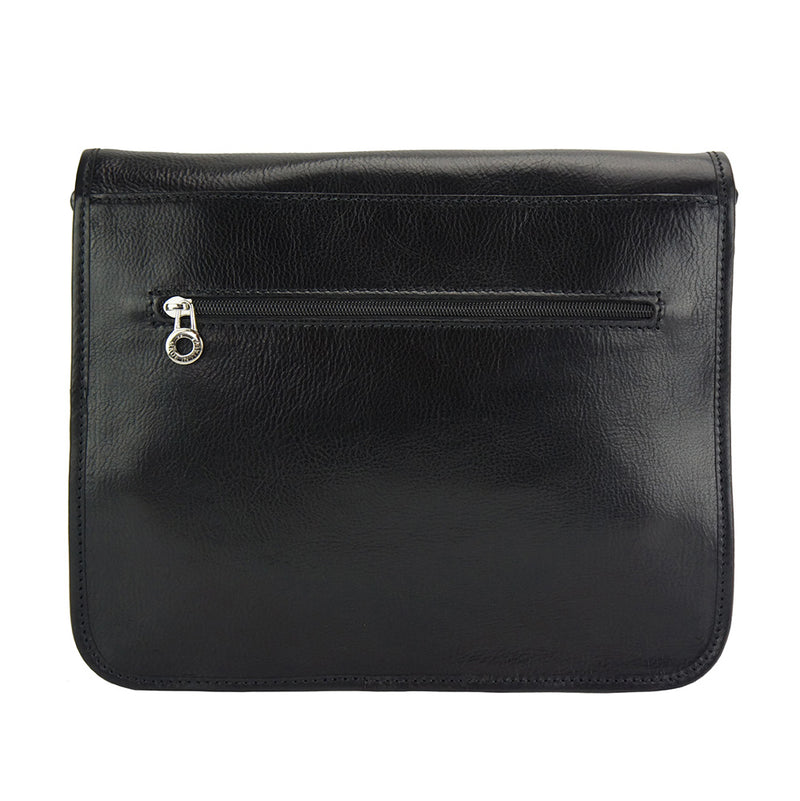 Palmira Leather Messenger Bag-15