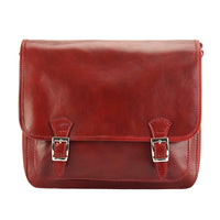 Palmira Leather Messenger Bag-34