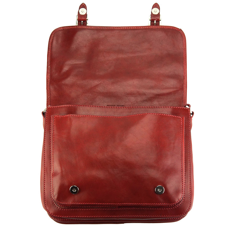 Palmira Leather Messenger Bag-22