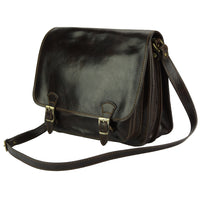 Palmira Leather Messenger Bag-26