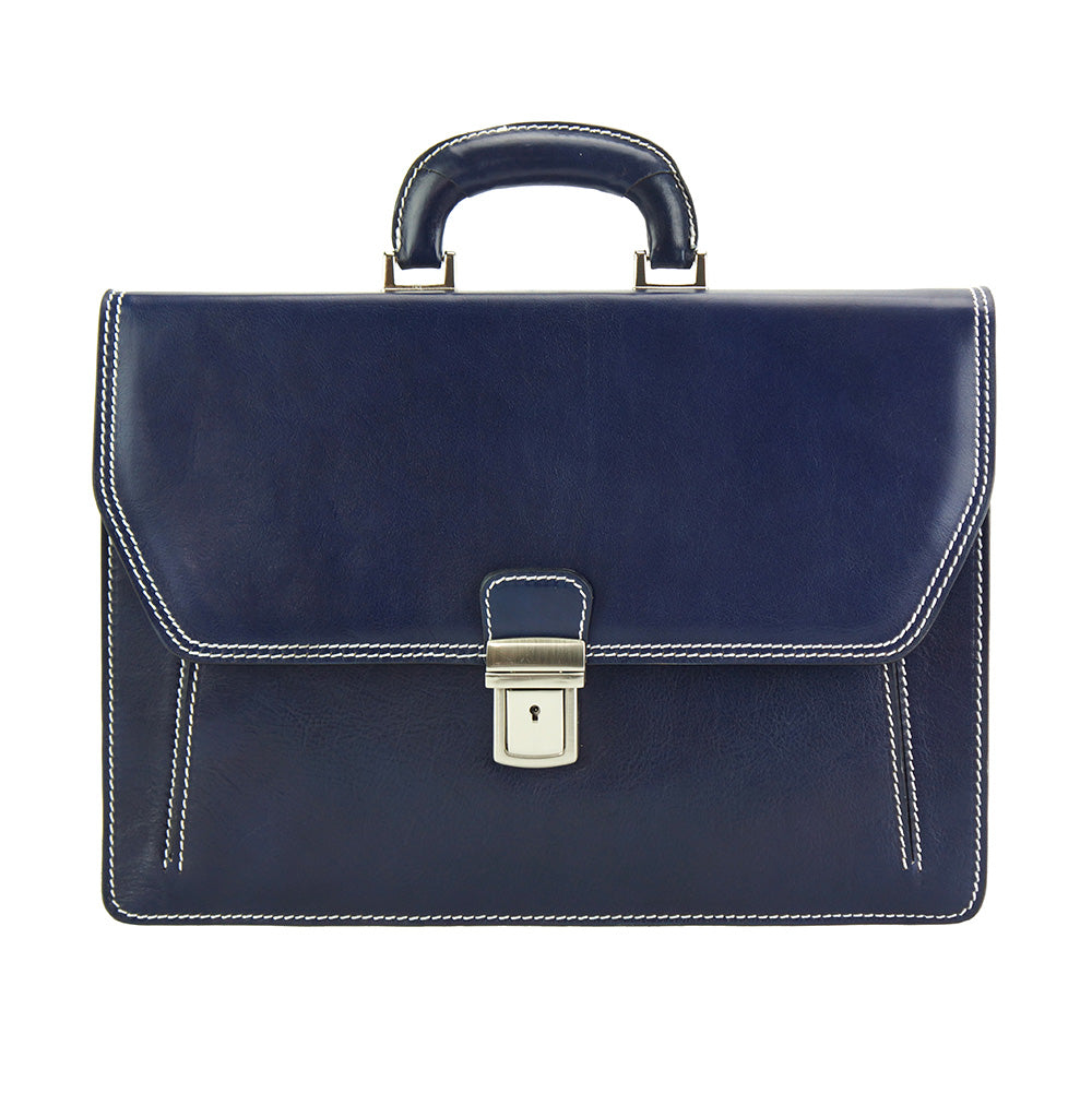 Sergio leather Mini briefcase-37