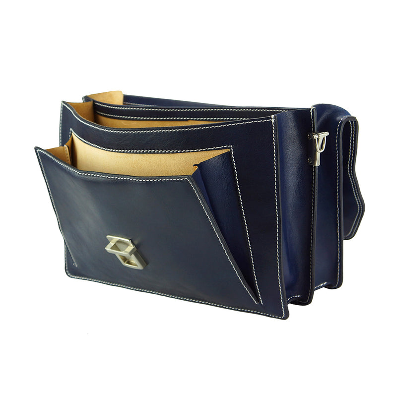 Sergio leather Mini briefcase-9