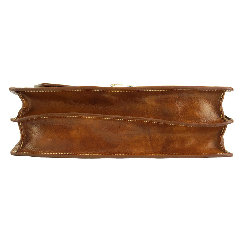 Sergio leather Mini briefcase-13