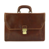 Sergio leather Mini briefcase-36