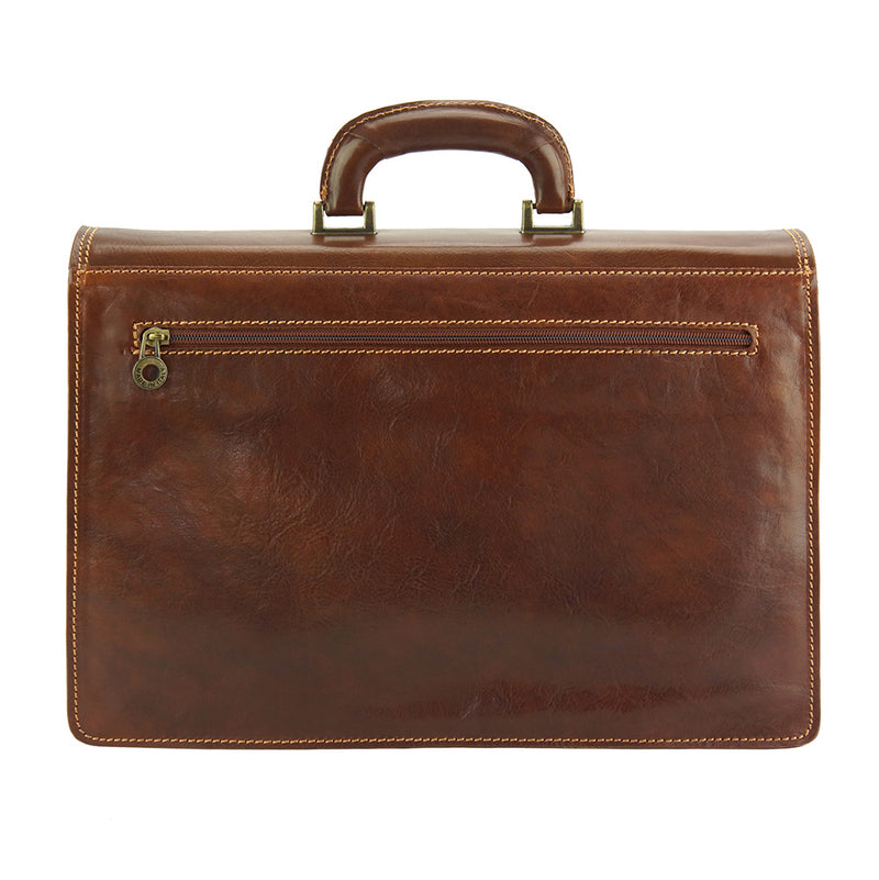 Sergio leather Mini briefcase-0