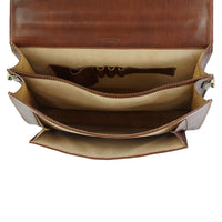 Sergio leather Mini briefcase-4