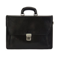 Sergio leather Mini briefcase-39