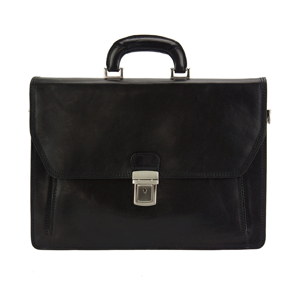 Sergio leather Mini briefcase-39