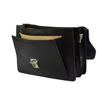 Sergio leather Mini briefcase-21