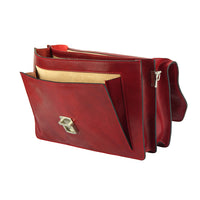 Sergio leather Mini briefcase-27