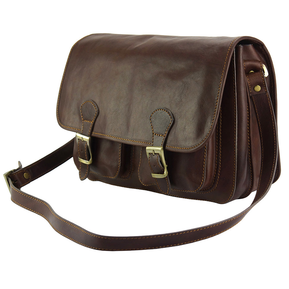 Pamela Leather Messenger Bag-25