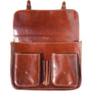Leather briefcase with two compartments-22