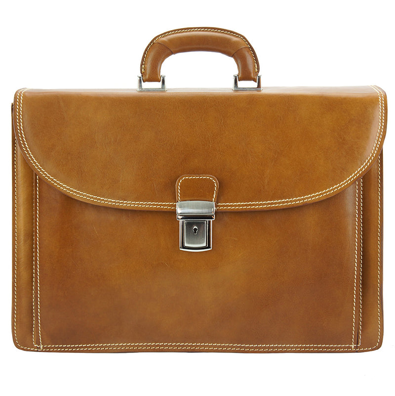 Filippo Leather Business Briefcase-38