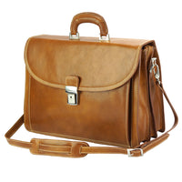 Filippo Leather Business Briefcase-14