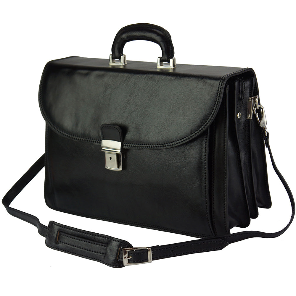Filippo Leather Business Briefcase-26
