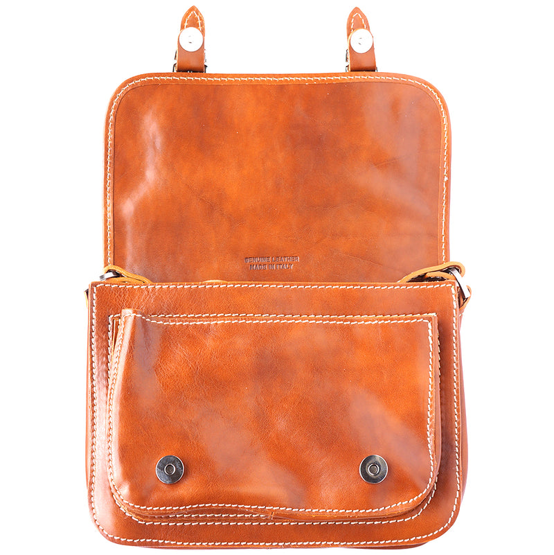 Mini leather messenger bag-9