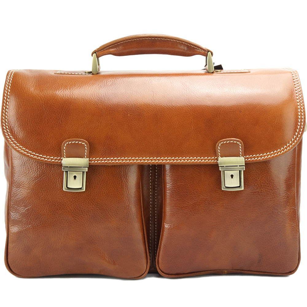 Andrea Leather Business briefcase-29