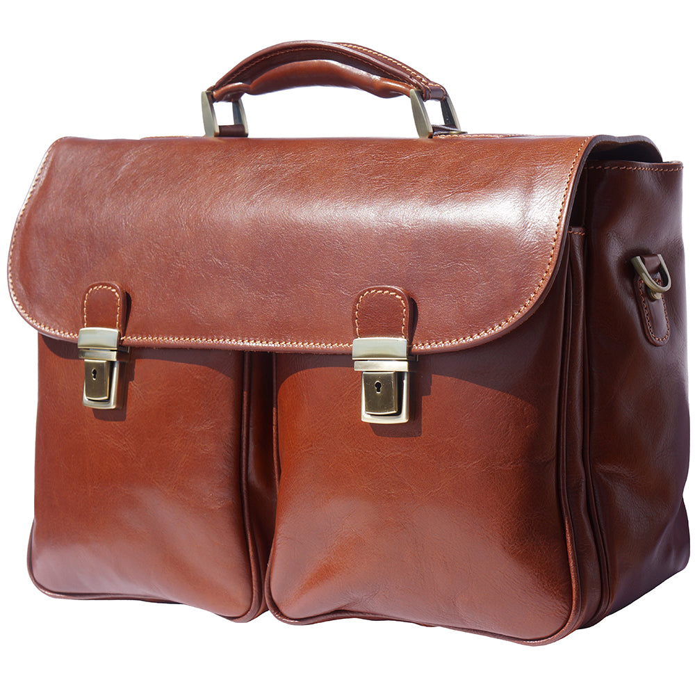 Andrea Leather Business briefcase-10