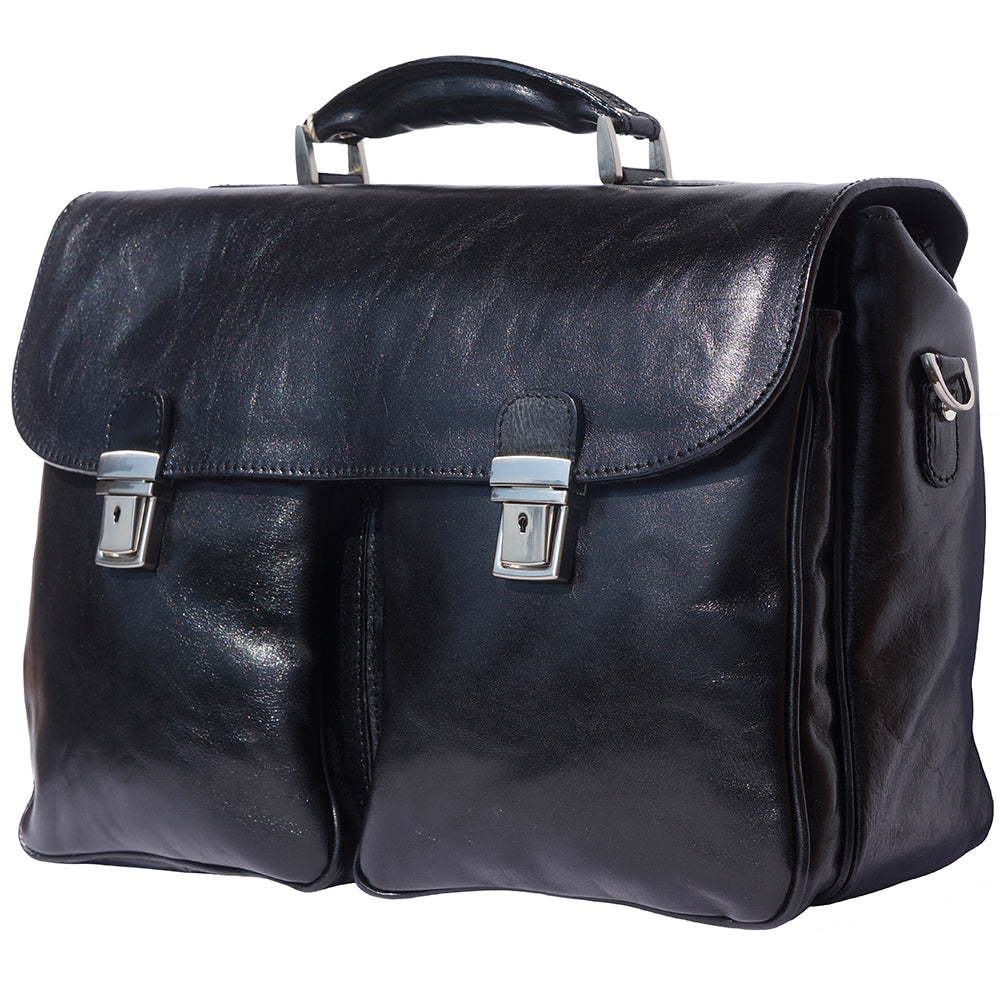 Andrea Leather Business briefcase-16