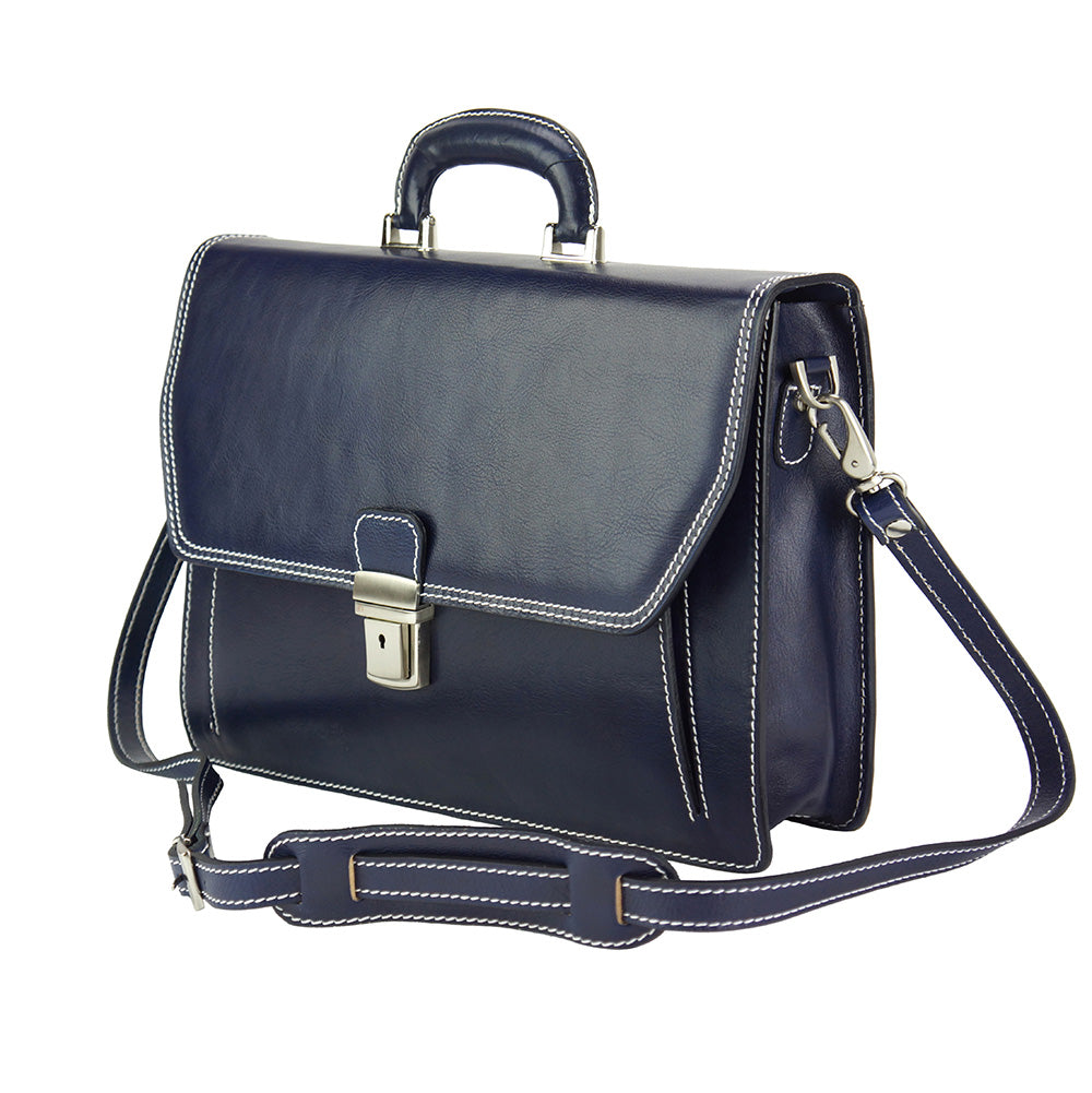 Corrado Leather Briefcase-6