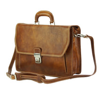 Corrado Leather Briefcase-11