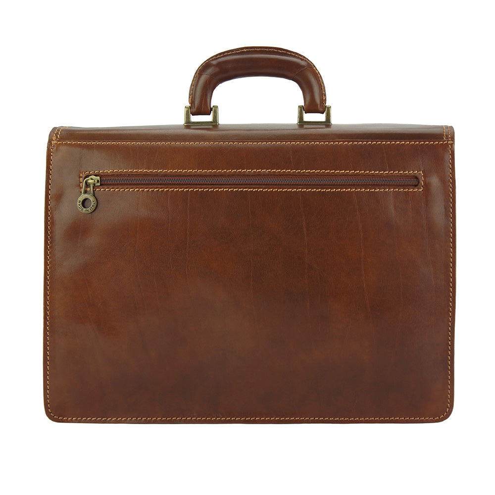 Corrado Leather Briefcase-15