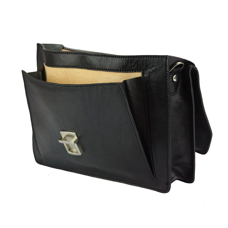 Corrado Leather Briefcase-2
