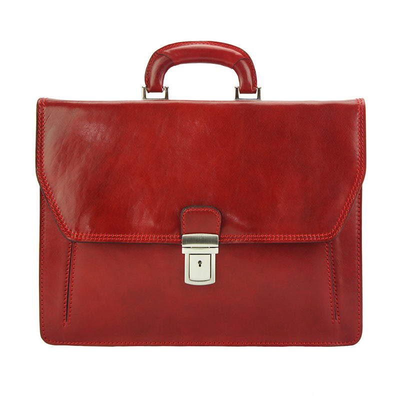 Corrado Leather Briefcase-34